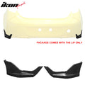 PU Front Lip Splitter