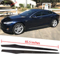 Type 6 Carbon Fiber Side Skirt Extensions