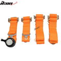 4 Point Nylon Harness Camlock Racing Seat Belts