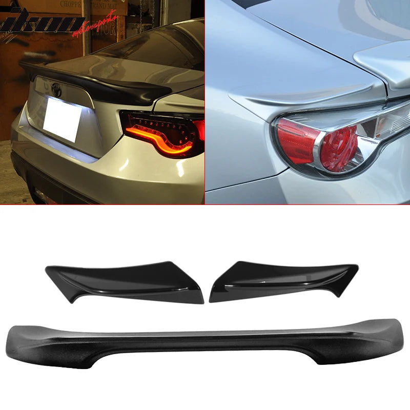 TR-D Style Rear Spoiler Wing