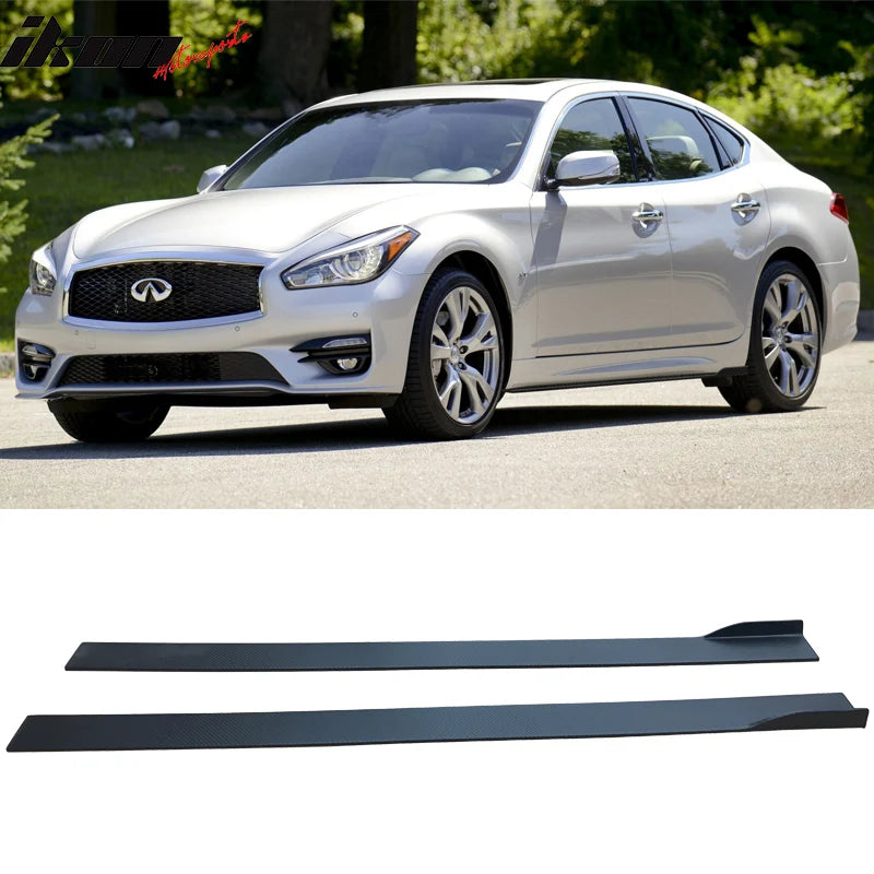 V2 Style Side Skirt Extensions