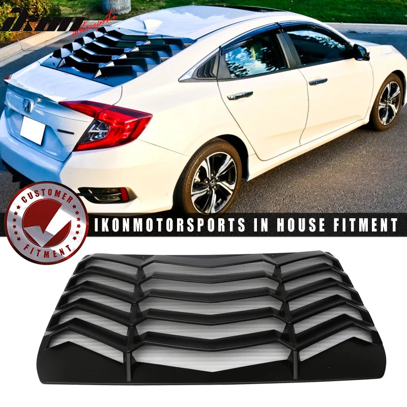 ABS Rear and Side Window Louver Kit