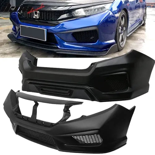 Concept Style Front and Rear Bumper Cover Set