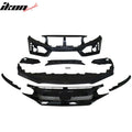 Type R Style CTR Front Bumper Grille Lip Kit