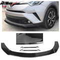 Carbon Fiber Hydro-Dip Front Bumper Splitter Lip