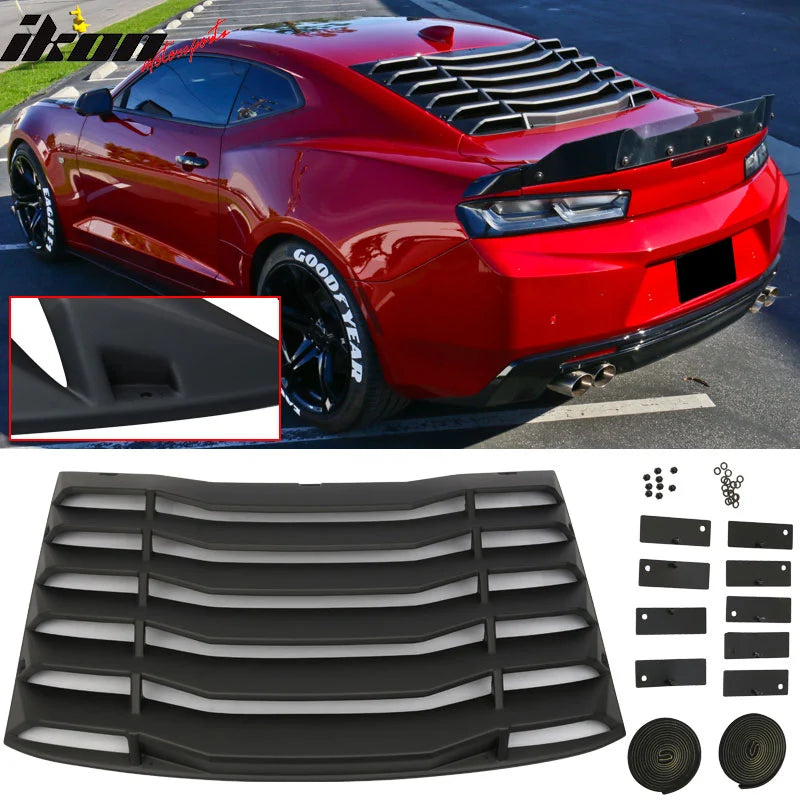 Rear Window Louver and Side Window Louvers