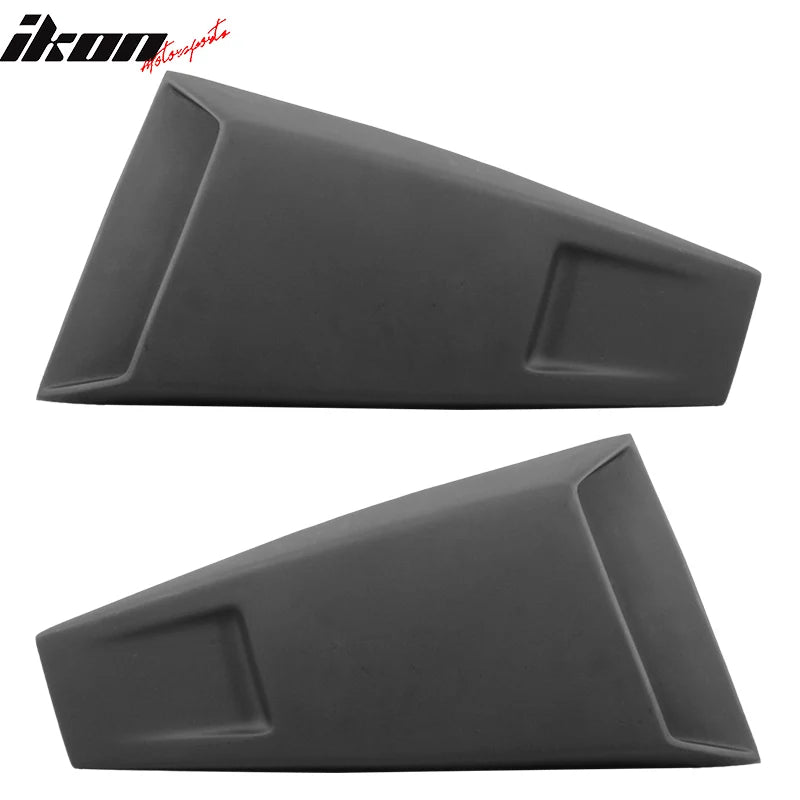 ABS Rear Window Louver and PU Side Scoops