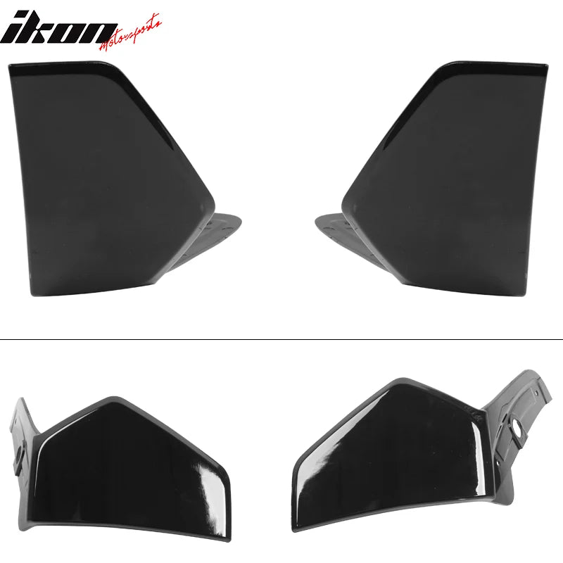 MP Style Front and Rear Bumper Apron Splitter Kit