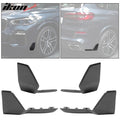 Gloss Black ABS Add-On Front Lip Spoiler