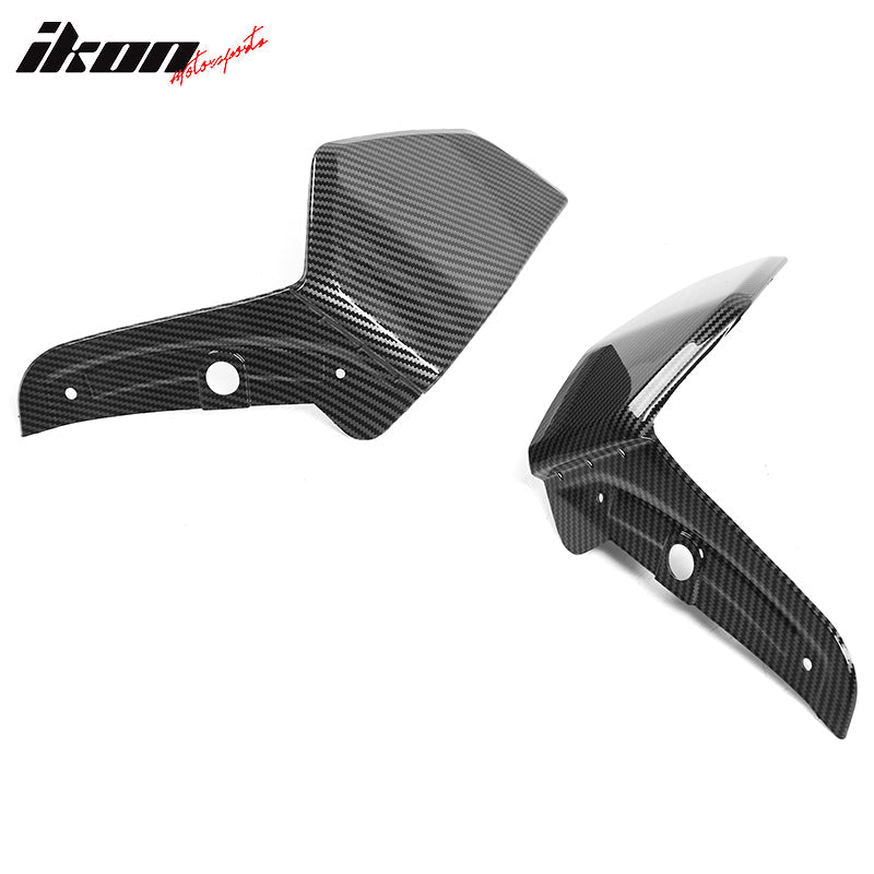 Gloss Black ABS Add-On Front Lip Spoiler