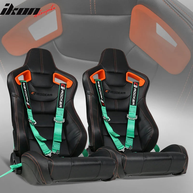Universal Racing Seat with Dual Sliders