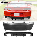 IKON Style Rear Bumper Cover w/ Lip Diffuser