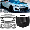 1LE Style Front Bumper Cover and Hood Cover