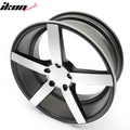 19x8.5 5-Spoke Machine Face & Satin Black Lip Wheel
