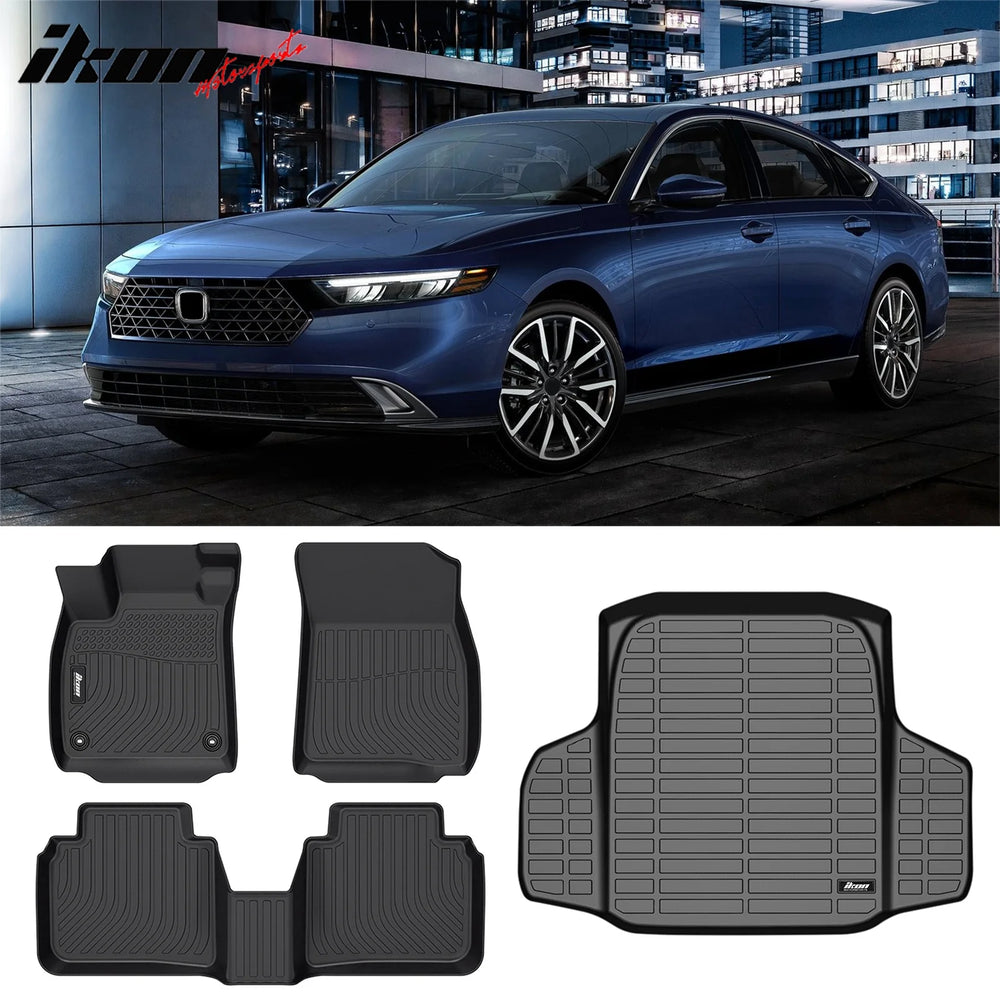 3D Molded Floor Mats and Trunk Mat Set