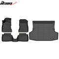 All-Weather TPE 3D Molded Floor Mat Set