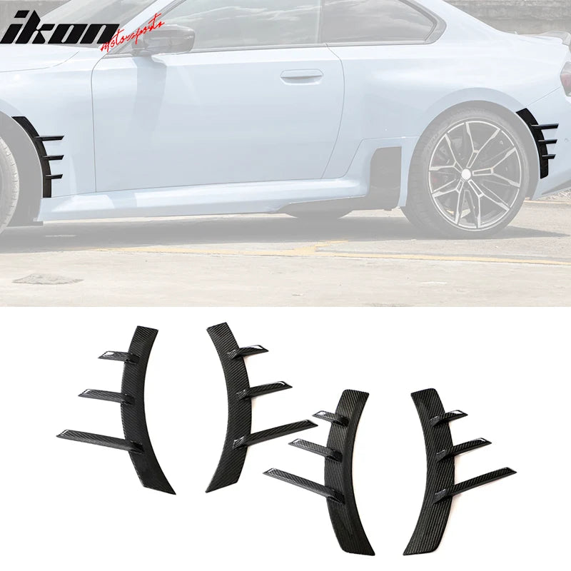 M Performance Style Carbon Fiber Fender Spats