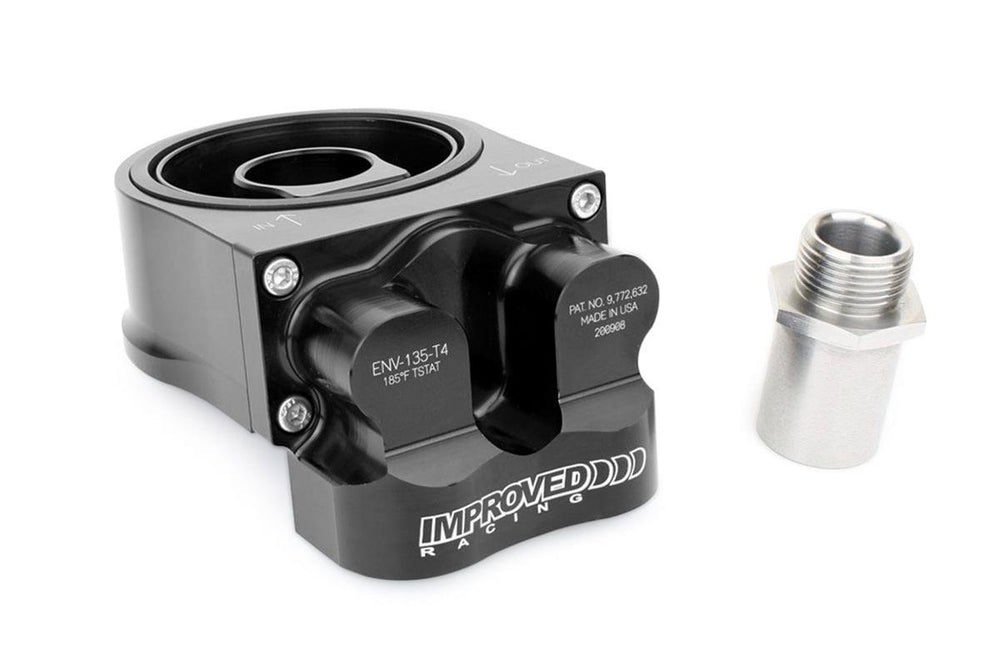 Oil Filter Sandwich Plate w/ Thermostat