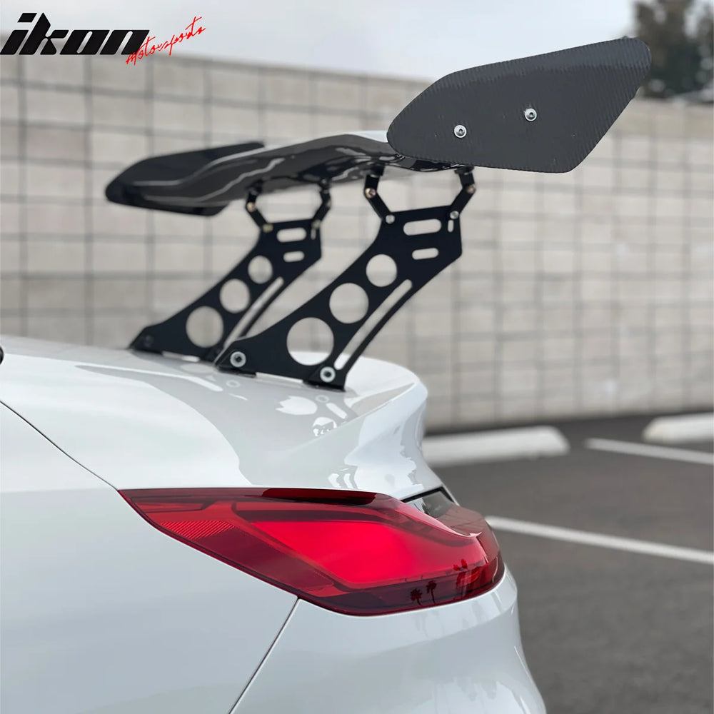 GT Style Carbon Fiber Rear Trunk Spoiler