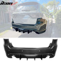 Hellcat Style Front and Rear Bumper Cover w/ Diffuser Lip