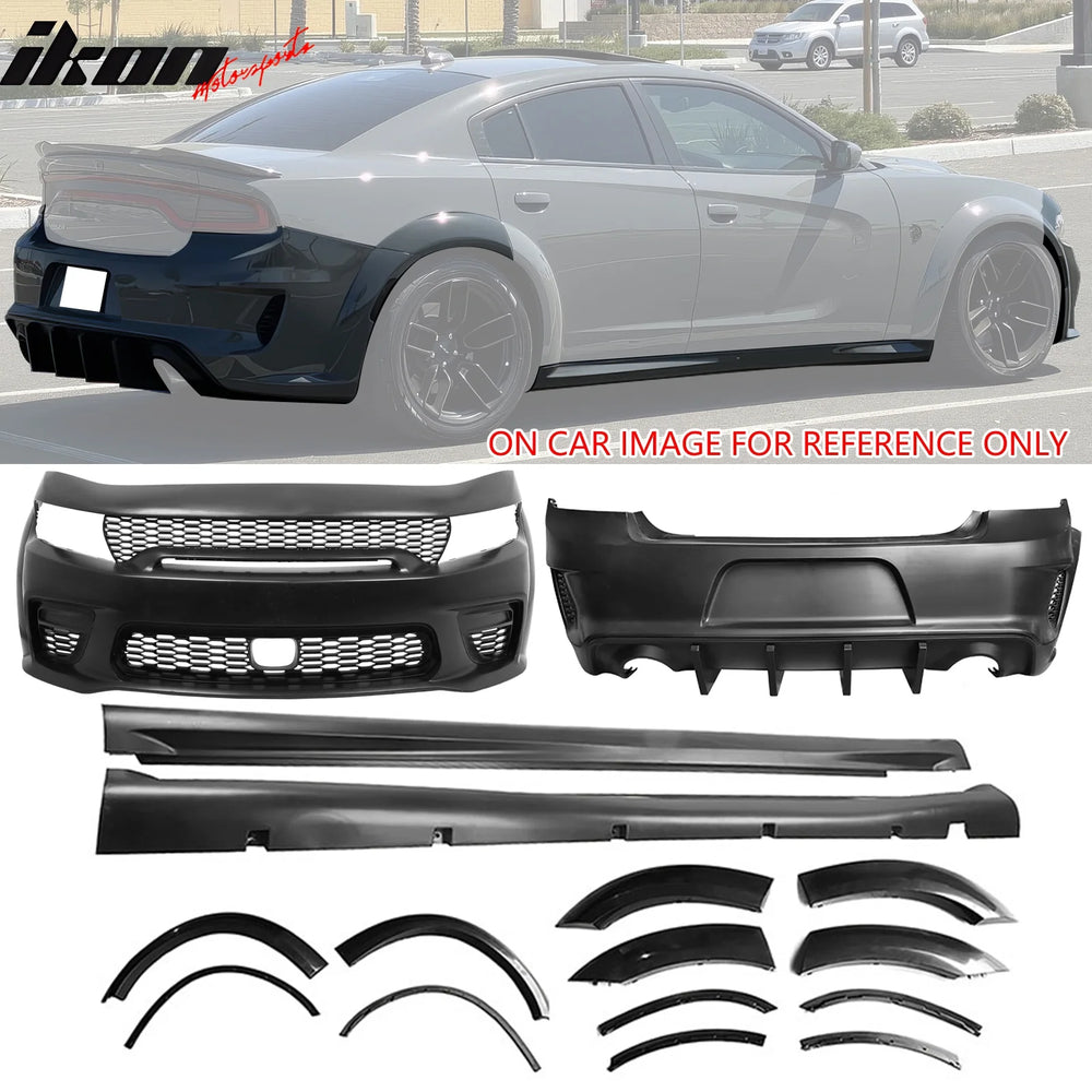 Widebody Front and Rear Bumper Cover Kit