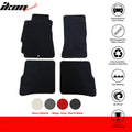 4-Piece Carpeted Floor Mat Set
