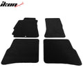 4-Piece Carpeted Floor Mat Set