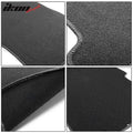 4-Piece Gray Floor Mat Set