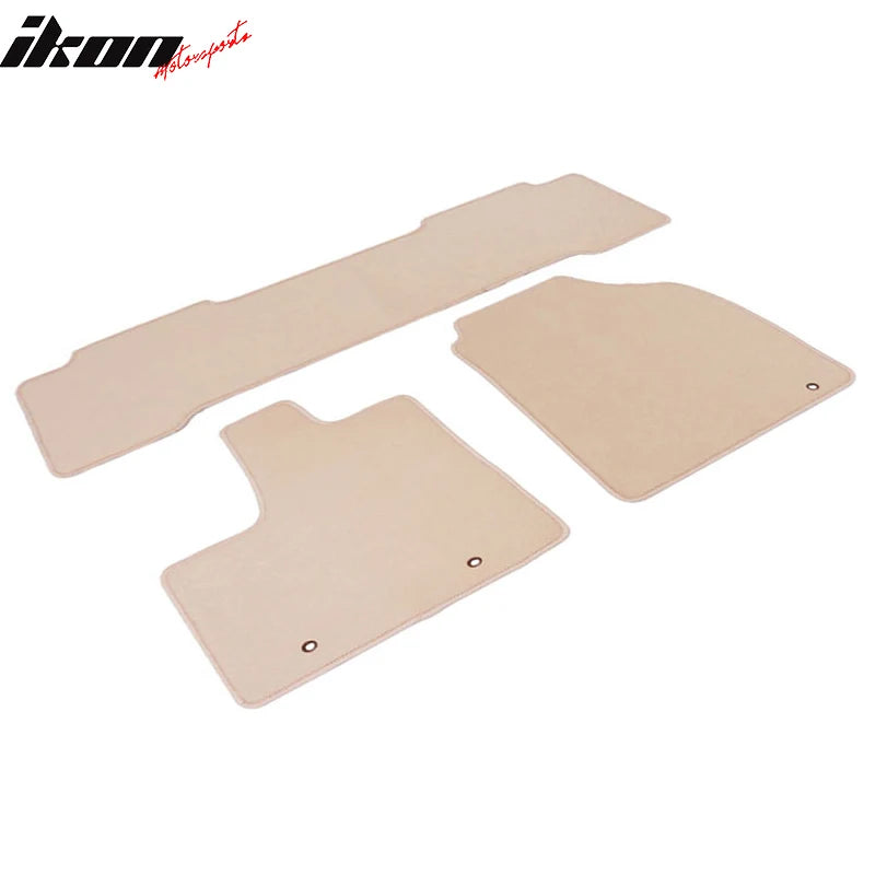 3-Piece Nylon Floor Mat Set
