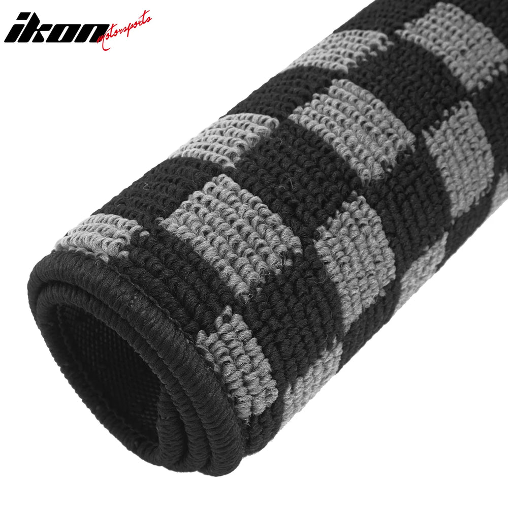 Plaid Front and Rear Floor Mats