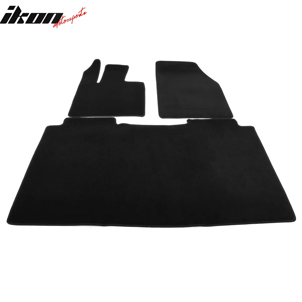 3-Piece Nylon Floor Mat Set