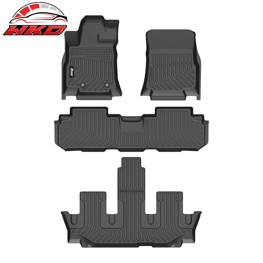 3D TPE Floor Mats Set