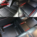 3-Piece Molded TPE Floor Mat Set