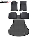 3-Piece All-Weather Floor Mat Set