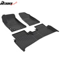 3-Piece All-Weather TPE Floor Mat Set