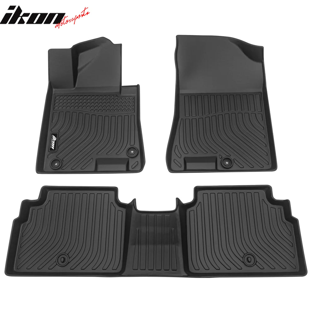 3D TPE All-Weather Floor Mats Set