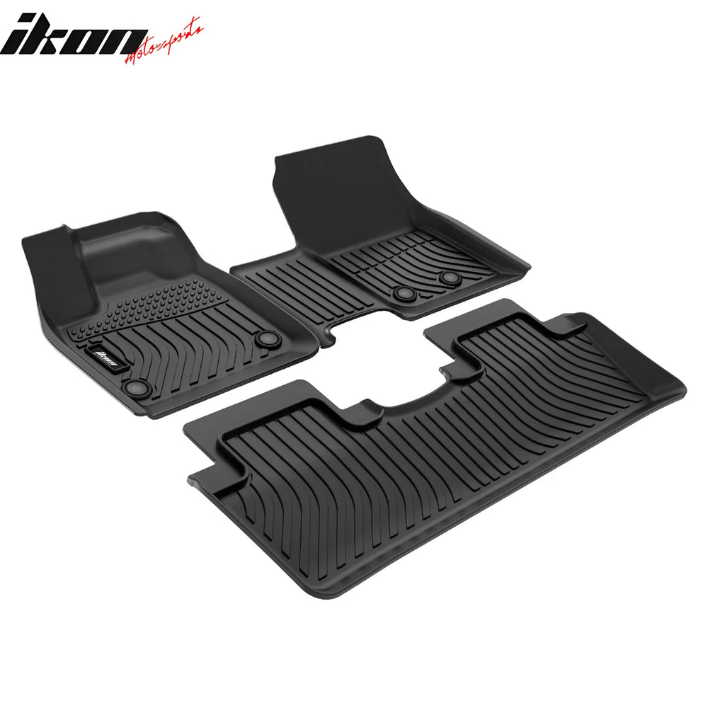 All-Weather 3D Floor Mat Set, Black