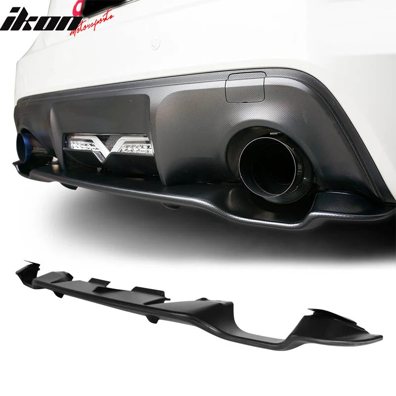 Unpainted ABS Plastic Front Lip Spoiler