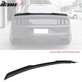 V Style Carbon Fiber Rear Trunk Spoiler