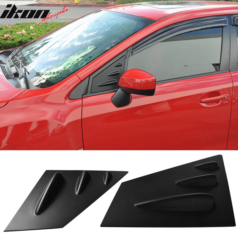 STI Style Side Window Louvers