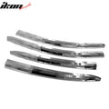 ABS Chrome Window Visors (4 Pieces)