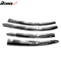 ABS Chrome Window Visors (4 Pieces)
