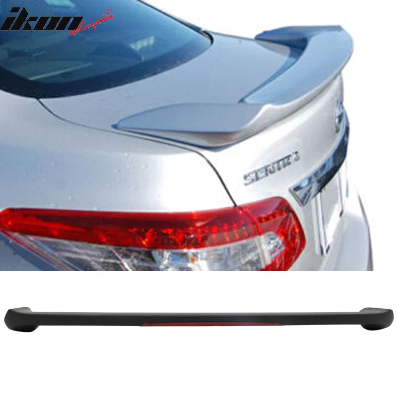 ABS Trunk Spoiler with LED 3rd Brake Light