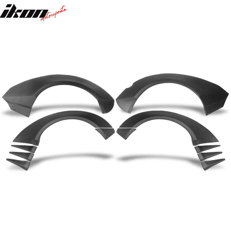 MB Style Fender Flares with Front Canards