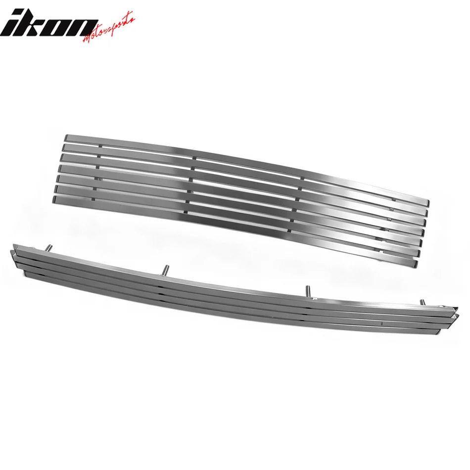 Billet Style Front Bumper Upper Grille Insert