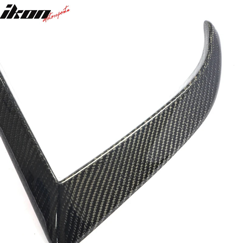 Revozport Style Carbon Fiber Front Canard Splitters