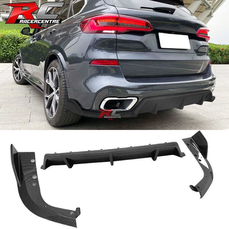 G05 X5 M Sport 3-Piece Rear Bumper Lip Diffuser