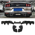 R Style 3-Piece Rear Diffuser