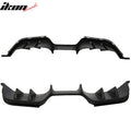 R Style 3-Piece Rear Diffuser