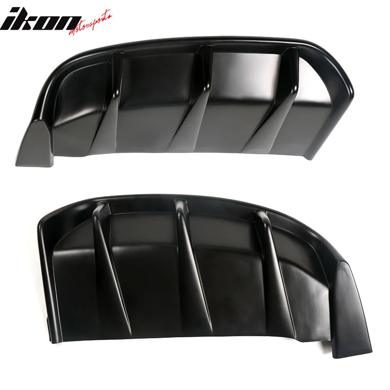 Matte Black Rear Diffuser